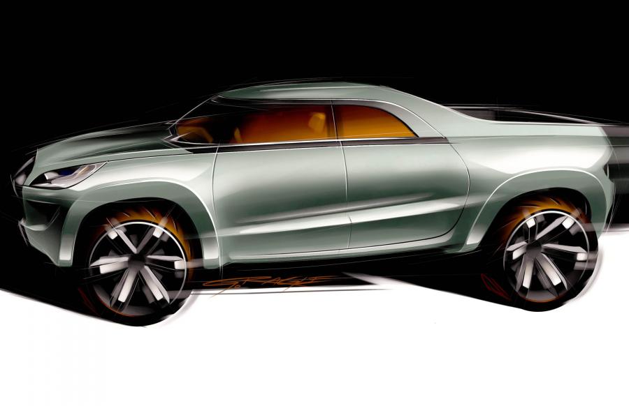  Mitsubishi Sport Truck Concept 2004 года  (фото 2 из 34)
